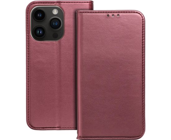 Case Smart Magnetic Samsung A376 A37 5G burgundy Neoriģinālie Maciņi
