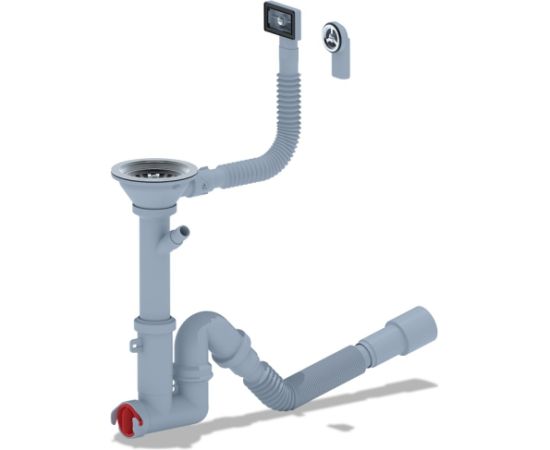 Сифон для кухонной мойки 3 1/2' 40мм Cифоны