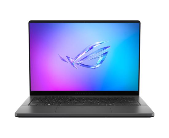 Notebook ASUS ROG Zephyrus CPU AMD RyzenT 9 270 4 GHz 14 " 2880 x 1800 pixels RAM 16 GB LPDDR5x-SDRAM SSD 1000 GB Discrete graphics NVIDIA GeForce RTX 5060 8 GB On-board graphics Yes OS installed Windows 11 Home Colour Grey Weight 1.5 kg 7500 MHz 90NR0M81 Portatīvie datori