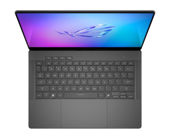 Notebook ASUS ROG Zephyrus CPU AMD RyzenT 9 270 4 GHz 14 " 2880 x 1800 pixels RAM 16 GB LPDDR5x-SDRAM SSD 1000 GB Discrete graphics NVIDIA GeForce RTX 5060 8 GB On-board graphics Yes OS installed Windows 11 Home Colour Grey Weight 1.5 kg 7500 MHz 90NR0M81 Portatīvie datori