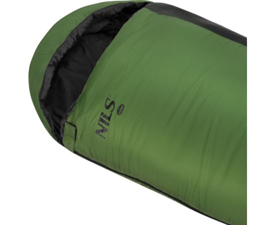 Nils Camp NC1705 ĪPAŠI VIEGLS GUĻAMMAISS MELNI-ZAĻI NILS NOMETNE Спальные мешки