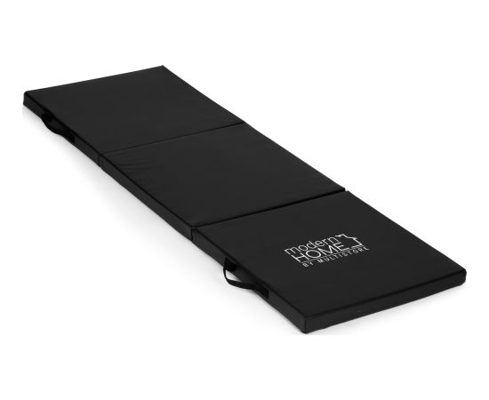 Modernhome Vingrošanas matracis melns fitnesam 182x60cm Vingrošanas paklājiņi