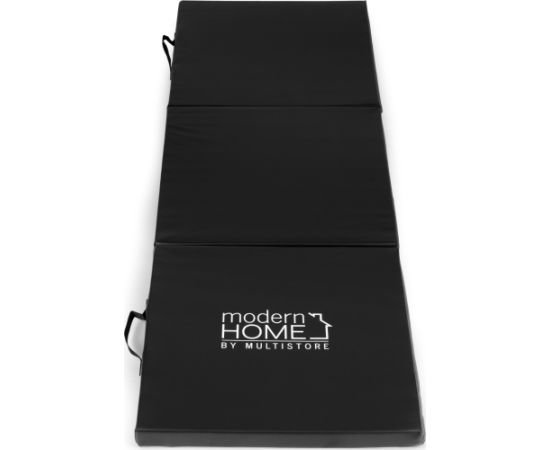 Modernhome Vingrošanas matracis melns fitnesam 182x60cm Vingrošanas paklājiņi