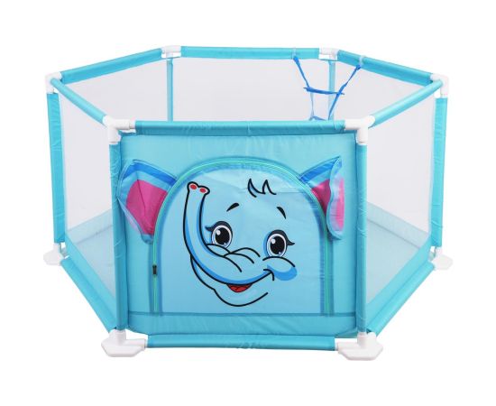 RoGer Elephant Bērnu Rotaļu Manēža Ar 50 Bumbiņām Manēžas, Sētiņas