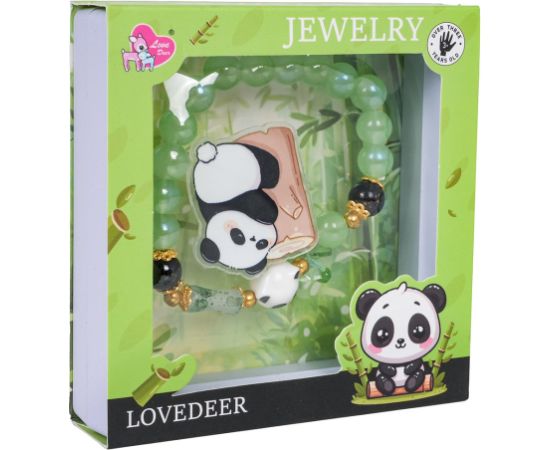 RoGer Panda Bērnu Rotaslietu Komplekts Ar Rokassprādzi Lelles