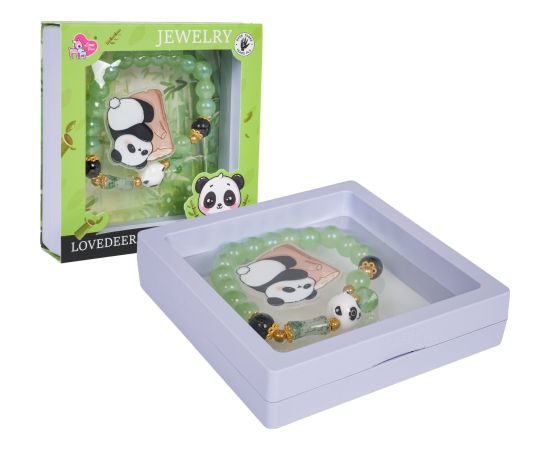 RoGer Panda Bērnu Rotaslietu Komplekts Ar Rokassprādzi Lelles