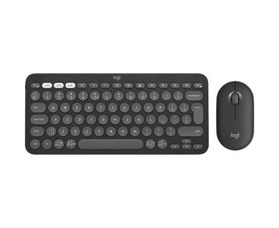 Logitech Pebble 2 Combo, SWE, black - Wireless keyboard and mouse Klaviatūras
