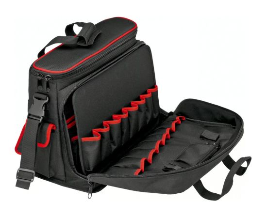 KNIPEX Tool Bag Service 00 21 10 LE black/red, empty Новинки Для дома и сада 