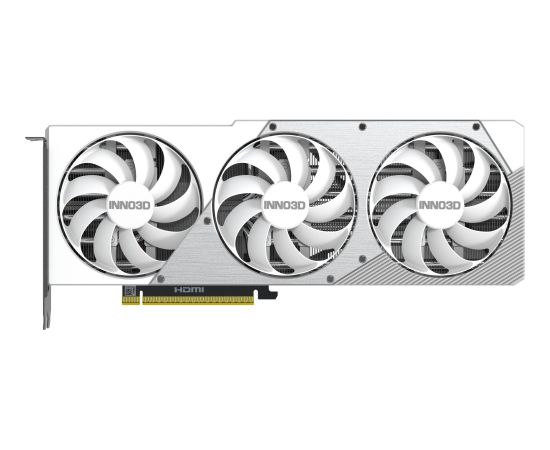 INNO3D GeForce RTX 5080 X3 OC WHITE, graphics card white, DLSS 4, 3x DisplayPort, 1x HDMI 2.1 Grafiskās video kartes