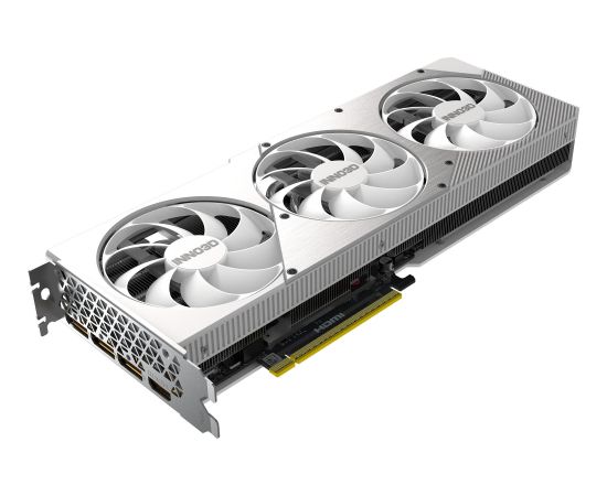 INNO3D GeForce RTX 5080 X3 OC WHITE, graphics card white, DLSS 4, 3x DisplayPort, 1x HDMI 2.1 Grafiskās video kartes