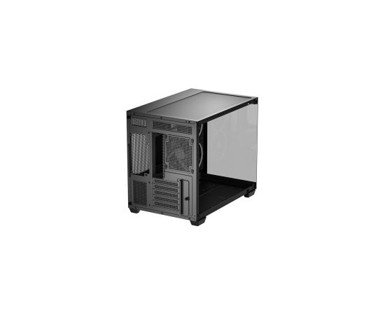 Deepcool Case CG330 3F Black Micro ATX Datoru korpusi