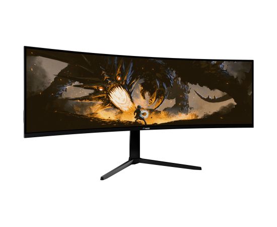 Arozzi Nova 49 " VA 32:9 165 Hz 4 ms 5120 x 1440 pixels 350 cd/m² HDMI ports quantity 2 Black LED / LCD мониторы