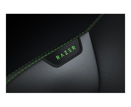 Razer Ergonomic Gaming Chair with Breathable Comfort Iskur V2 NewGen Black/Green Gaming krēsli