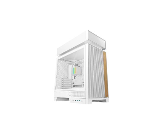 Deepcool Case CL6600 WH White Mid Tower Datoru korpusi