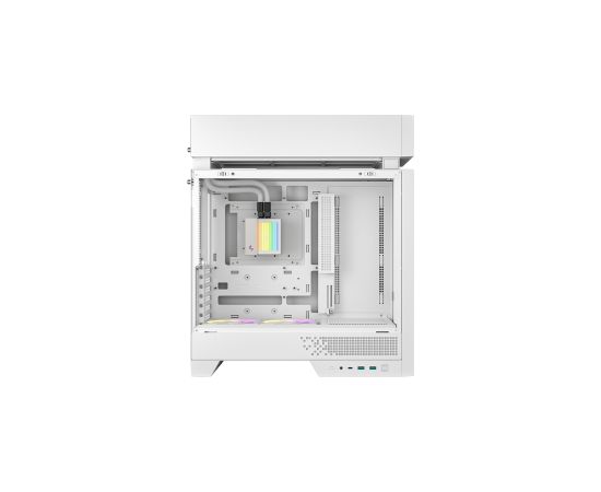 Deepcool Case CL6600 WH White Mid Tower Datoru korpusi