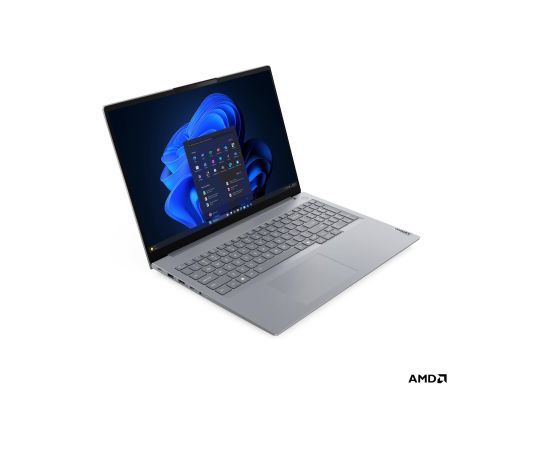 Lenovo ThinkBook 16 G9 AHP Arctic Grey 16 " IPS WUXGA 1920 x 1200 pixels Anti-glare AMD Ryzen 7 250 32 (2x16GB) GB SODIMM DDR5 Solid-state drive capacity 512 GB AMD Radeon 780M Graphics Windows 11 Pro 802.11be Bluetooth version 5.4 Keyboard language Engli Portatīvie datori