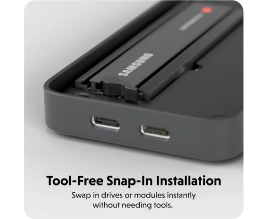 Hyper HyperDrive Next USB4 M.2 PCIe Enclosure Hyper Dokstacijas portatīvajiem datoriem