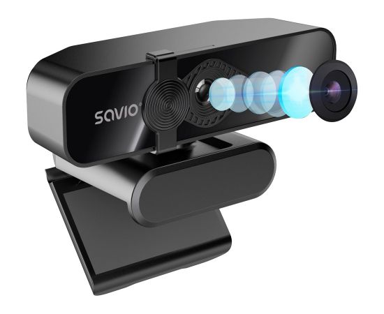 Savio CAK-06 webcam 3840 x 2160 pixels USB Black Вебкамеры