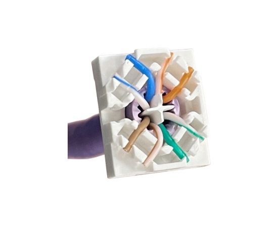 Alantec MB007-1 RJ45 toolless UTP cat.6A keystone module ALANTEC Plus - Enhanced transmission performance Сетевые кабели, провода