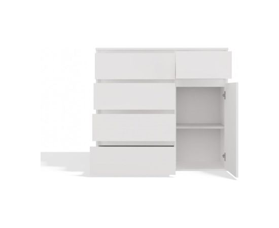 Top E Shop MALWA 1D5S WHITE CHEST OF DRAWERS Jaunumi -Dārzam