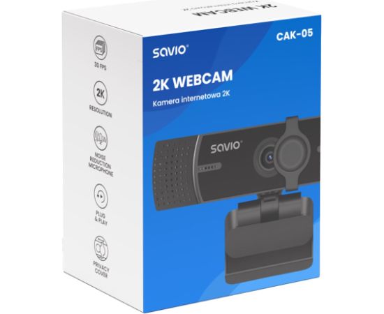 Savio 2K Webcam CAK-05 Вебкамеры