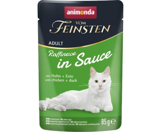 ANIMONDA VF Raffinesse in Sauce with chicken+duck 85g Kaķu konservi