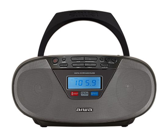 Aiwa BBTU-400BK portable stereo system Analog & digital 6 W FM Black MP3 playback Jaunumi - Audio-Video