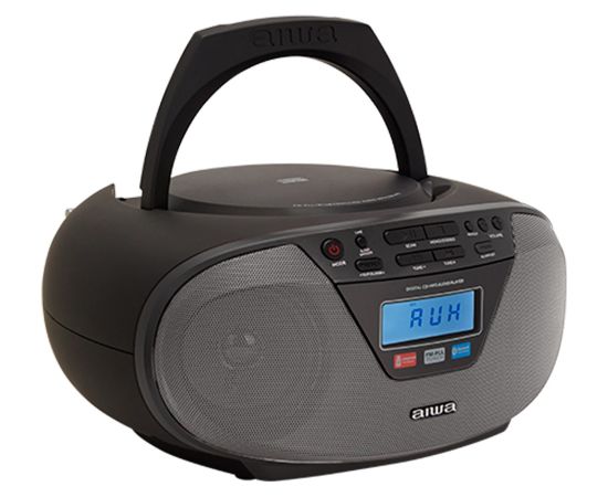 Aiwa BBTU-400BK portable stereo system Analog & digital 6 W FM Black MP3 playback Jaunumi - Audio-Video