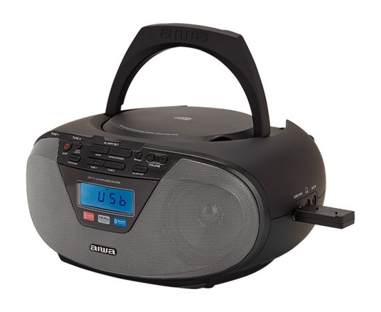 Aiwa BBTU-400BK portable stereo system Analog & digital 6 W FM Black MP3 playback Jaunumi - Audio-Video