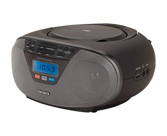Aiwa BBTU-400BK portable stereo system Analog & digital 6 W FM Black MP3 playback Jaunumi - Audio-Video