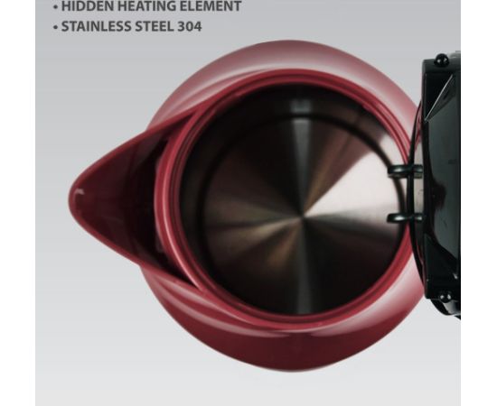 Czajnik elektryczny 1,7l 2000W MR-041-RED MAESTRO Tējkannas (elektriskās)