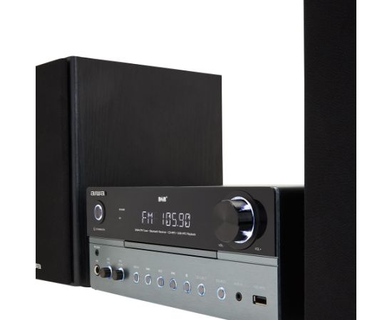 Aiwa MSBTU-700DAB home audio system Home audio micro system 25 W Arctic blue, Black Aудио-видео