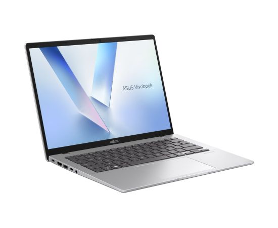 ASUS Vivobook 14 M1407GA-LY012W Ryzen AI 7 445 14.0"WUXGA IPS-level 60Hz 300nits AG 16GB DDR5 SSD512 Cam1080 42WHrs Win11 Cool Silver Portatīvie datori