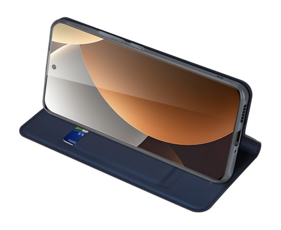 Case Dux Ducis Skin Pro Xiaomi Redmi Note 15 Pro Plus 5G dark blue Neoriģinālie Maciņi