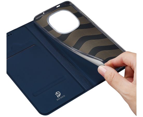 Case Dux Ducis Skin Pro Xiaomi Redmi Note 15 Pro Plus 5G dark blue Neoriģinālie Maciņi