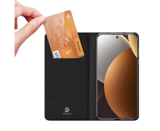 Case Dux Ducis Skin Pro Xiaomi Redmi Note 15 Pro Plus 5G black Neoriģinālie Maciņi
