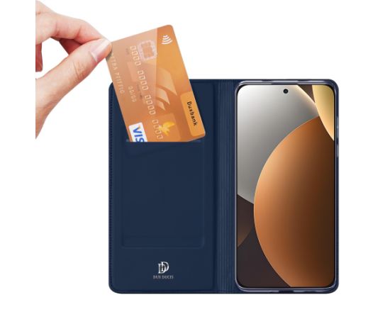 Case Dux Ducis Skin Pro Xiaomi Redmi Note 15 Pro 5G dark blue Neoriģinālie Maciņi