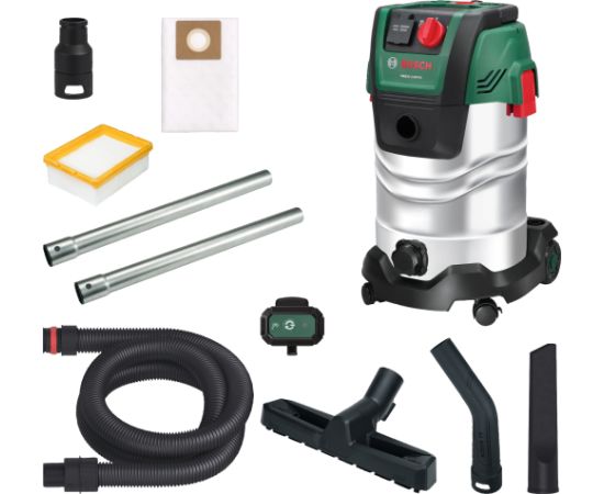 Putekļsūcējs Bosch PAS30-240PRS; 1400 W; 30 l Промышленные пылесосы