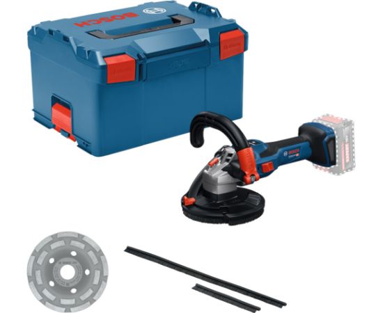 Slīpmašīna betonam Bosch GBR 18V-15 S; 18 V; 125 mm (bez akumulatora un lādētāja) Slīpmašīnas