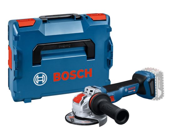 Akumulatora leņķa slīpmašīna Bosch GWX 18V-11 S X-LOCK; 125 mm (bez akumulatora un lādētāja) Slīpmašīnas