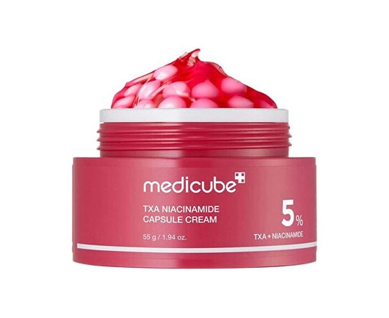 Medicube TXA Niacinamide Capsule Cream - Rozjasňující pleťový krém 55.0g Ķermeņa kosmētika