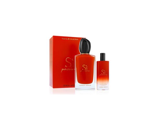Giorgio Armani Sí Passione Gift set EDP 100 ml and EDP 15 ml 100ml Dāvanu komplekti