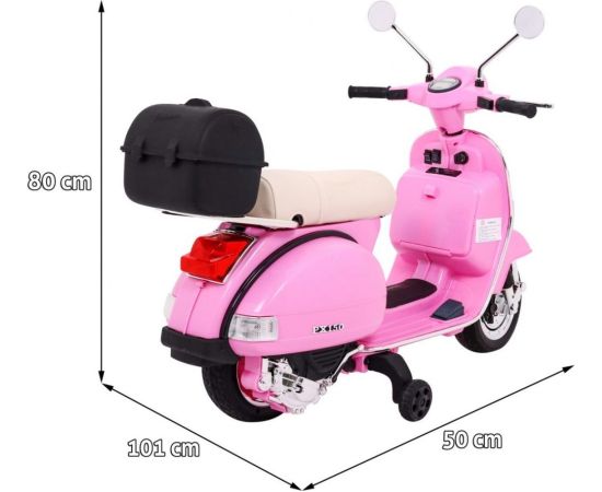 Ramiz Pojazd Skuter Vespa Róż Jaunumi, Bērnu preces