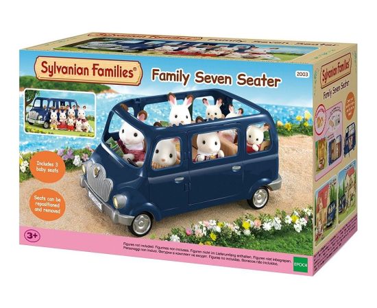 Figurka Epoch Sylvanian Families Rodzinny siedmioosobowy minivan (2003) Фигурки и герои