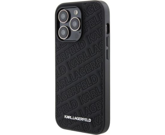 Karl Lagerfeld KLHCP15XPQKPMK Aizmugurējais Apvalks Priekš Apple iPhone 15 Pro Max Neoriģinālie Maciņi