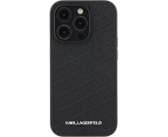 Karl Lagerfeld KLHCP15XPQKPMK Aizmugurējais Apvalks Priekš Apple iPhone 15 Pro Max Neoriģinālie Maciņi