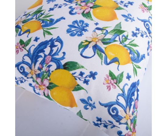 Spilvens LONETA 45x45cm, citronu ziedi Jaunumi -Dārzam