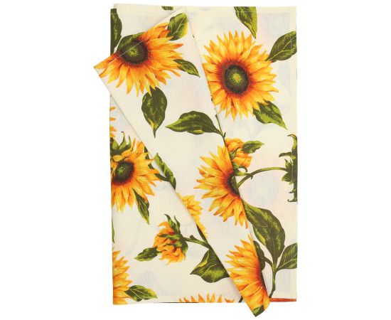 Galdautiņš LONETA NEW 43x116cm, saulespuķes Jaunumi -Dārzam