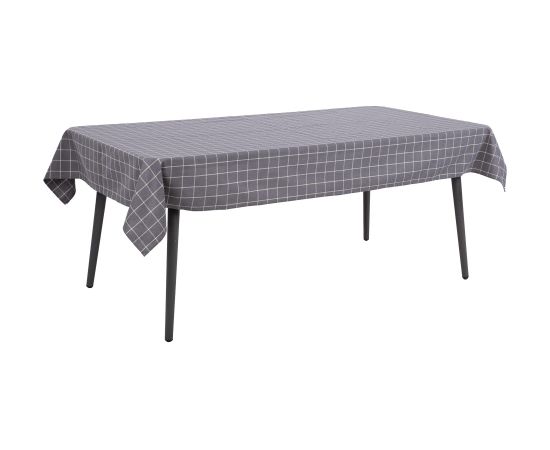 Table mat LINEN 136x220cm, gray square Новинки Для дома и сада 