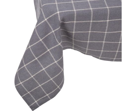 Table mat LINEN 136x220cm, gray square Новинки Для дома и сада 